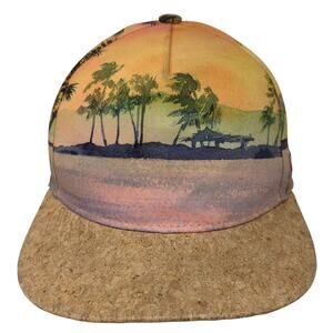 Nuzada I Reject Simple Snapback 5 Panel Cap Multi One Size Adjustable Printed